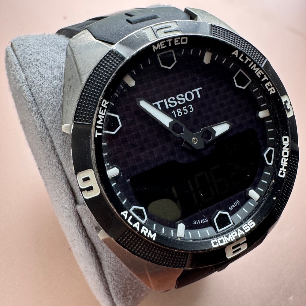 Tissot Black and Silver Wearable Watch